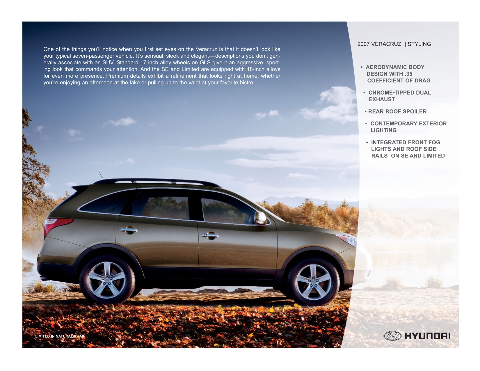 2007 Hyundai Veracruz Brochure Page 6